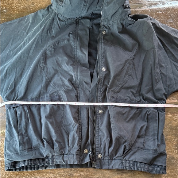 Lululemon Black Hooded Jacket Drawstring Waist Activewear Coat Womens Size 6 - Picture 10 of 10